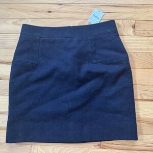 J crew Classic blue Skirt ladies size 00 NWT